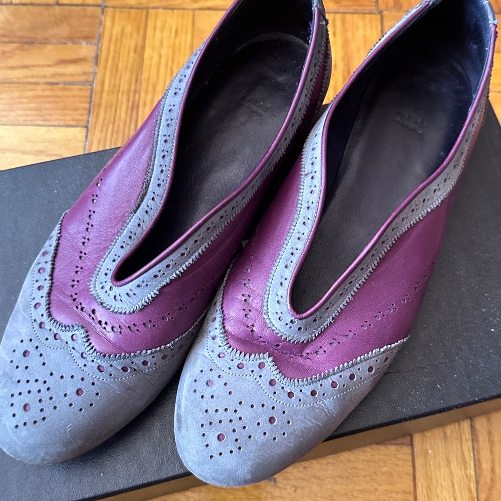 Vasas Leather slides